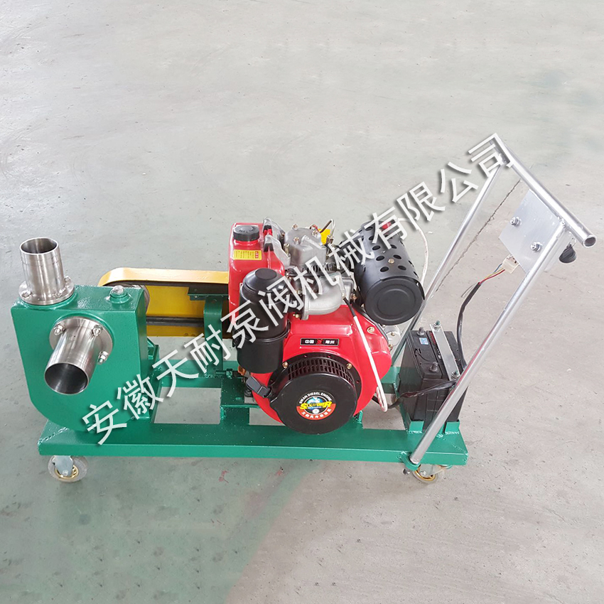 移动式汽油机自吸泵